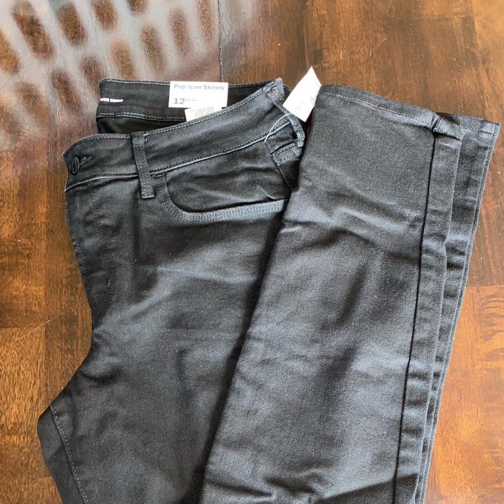 *NEW* Black skinny jeans, super soft | Size 12 L